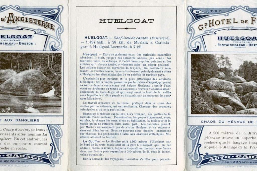 Vue Imprenable Sur Le Moulin Du Chaos ! Apartment Huelgoat Luaran gambar