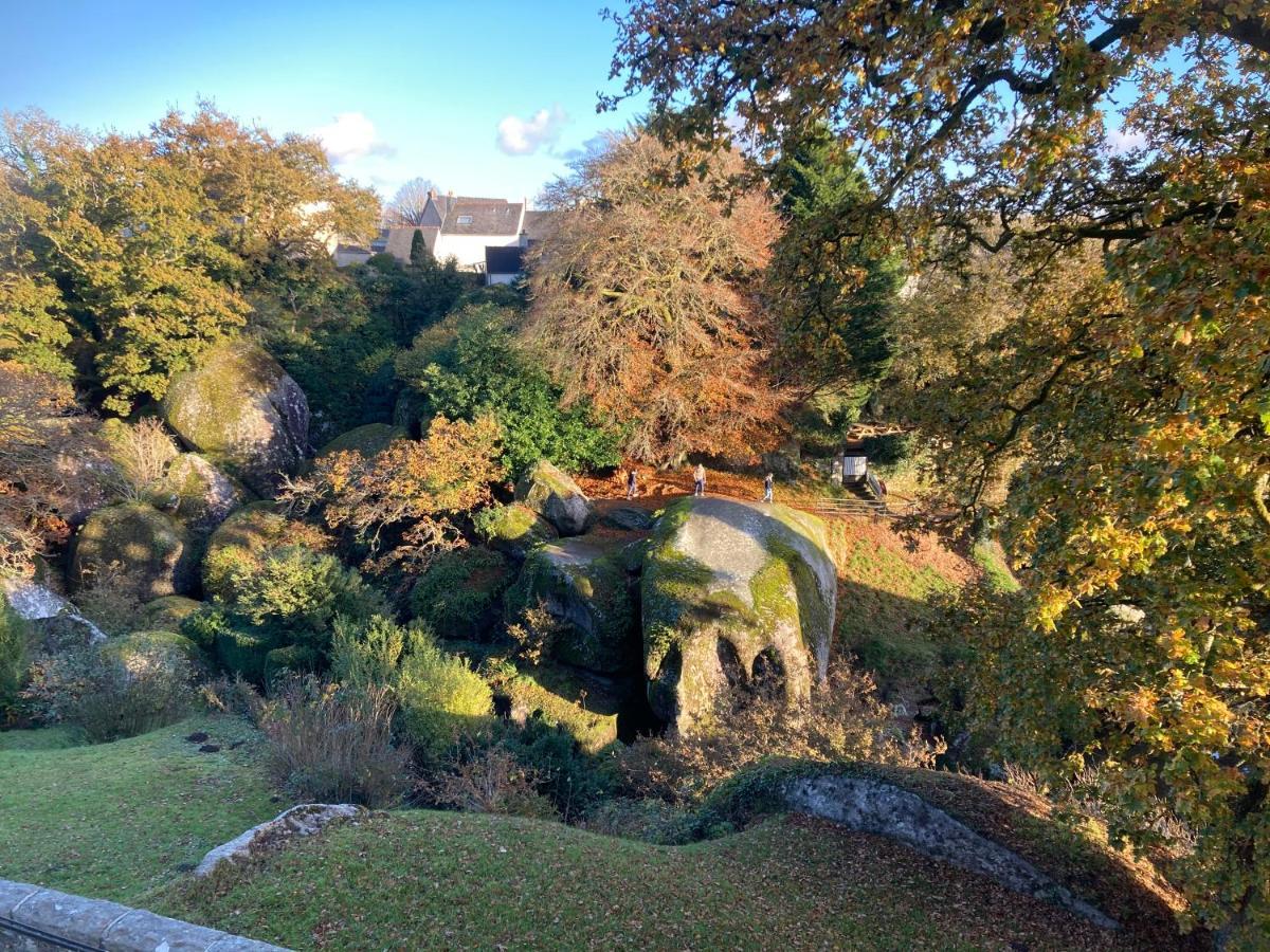 Vue Imprenable Sur Le Moulin Du Chaos ! Apartment Huelgoat Luaran gambar